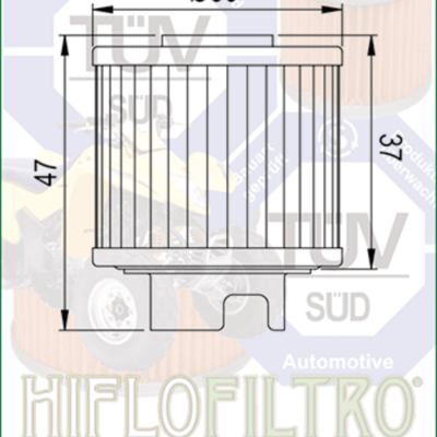 HF118 FILTRO OLIO HIFLO PITBIKE OHVALE DAYTONA – YX – ZS
