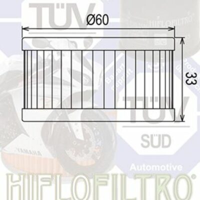 HF136 FILTRO OLIO HIFLOFILTRO