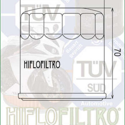 HF175 FILTRO OLIO HIFLOFILTRO