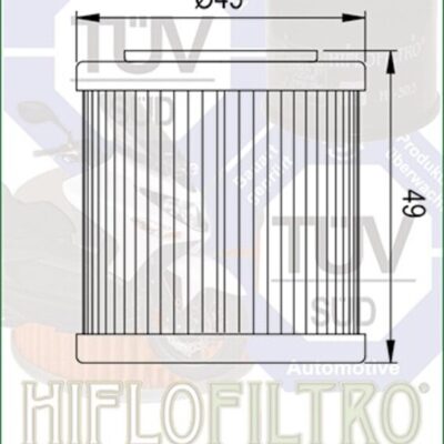 HF182 FILTRO OLIO HIFLOFILTRO