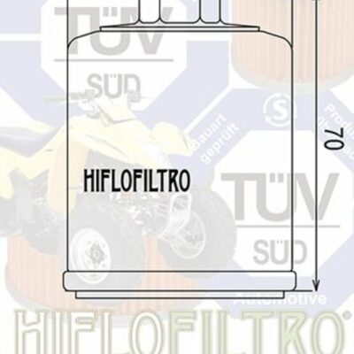 HF197 FILTRO OLIO HIFLOFILTRO