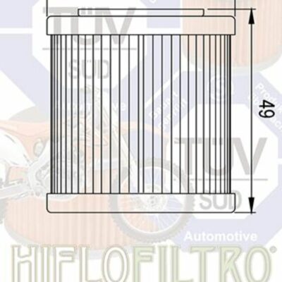 HF563 FILTRO OLIO HIFLOFILTRO