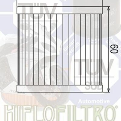 HF681 FILTRO OLIO HIFLOFILTRO