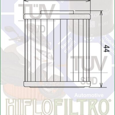 HF973 FILTRO OLIO HIFLOFILTRO